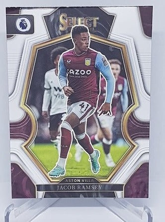 2022-23 Panini Select Premier League Mezzanine Jacob Ramsey Aston Villa  #152