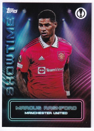 2022-23 Topps Showtime  Marcus Rashford Manchester United