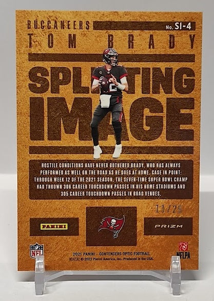 2021 Panini Contenders Optic Splitting Image Tom Brady Tampa 11/25 *2