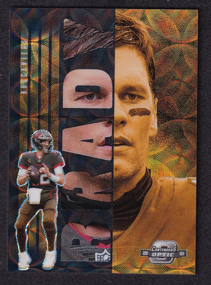 2021 Panini Contenders Optic Splitting Image Tom Brady Tampa 11/25 *2