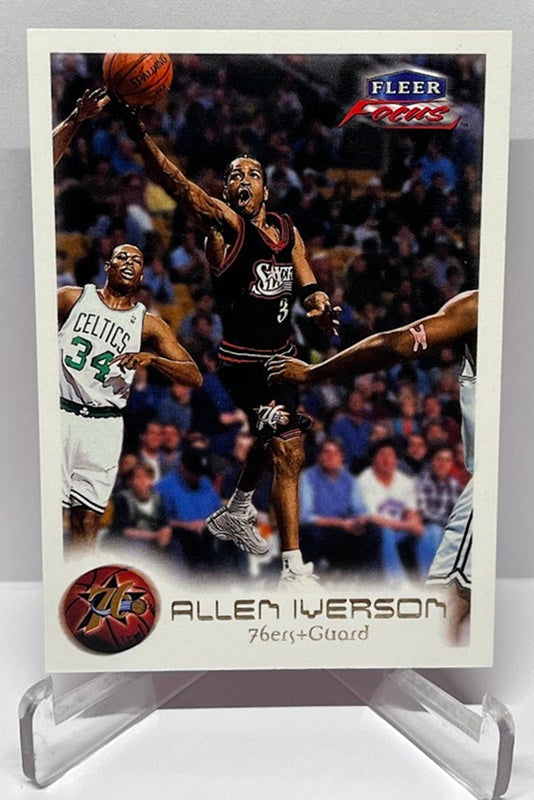 1999-00 Fleer Focus Allen Iverson Philadelphia 76ers #18