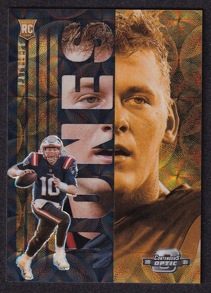 2021 Panini Contenders Optic Splitting Image RC Mac Jones 13/25 *2