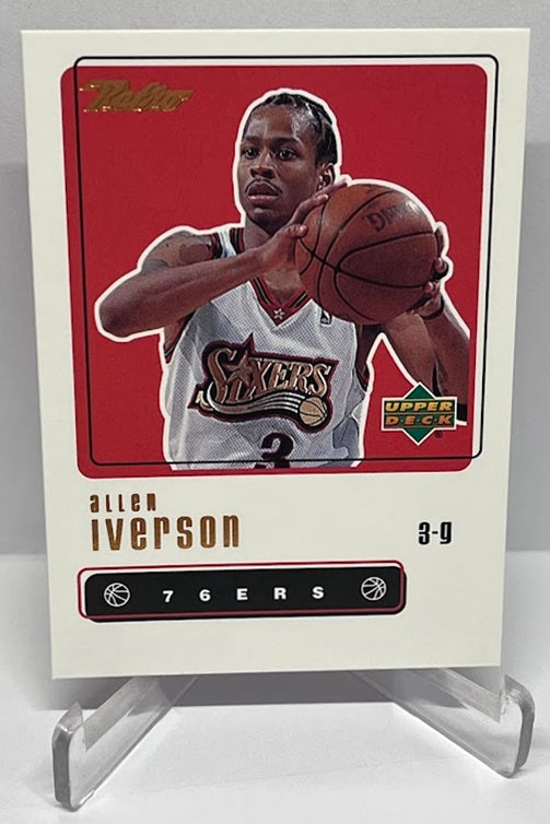 1999 Upper Deck Retro Allen Iverson Philadelphia 76ers #37