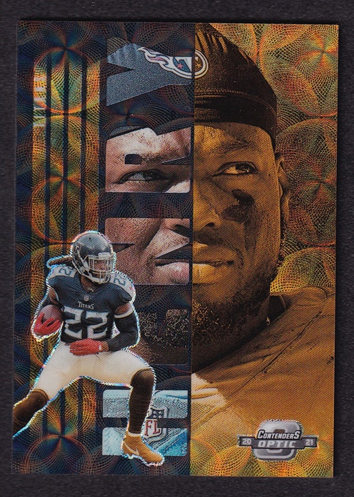 2021 Panini Contenders Optic Splitting Image Derrick Henry Texans 01/25 *2