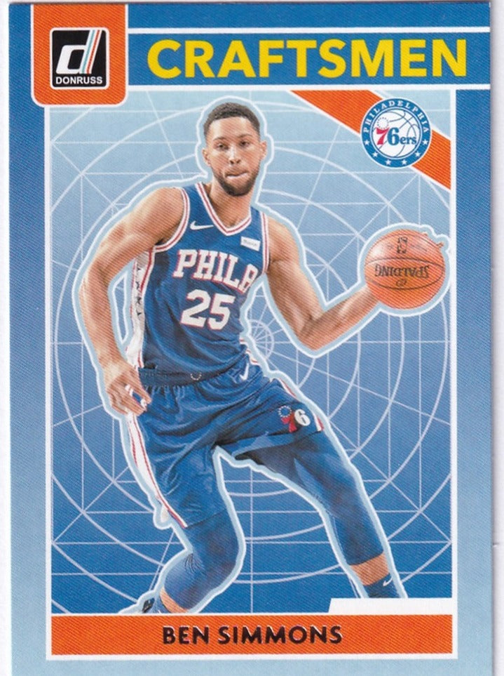 2020-21 Panini Donruss Craftsmen Ben Simmons 76ers #11