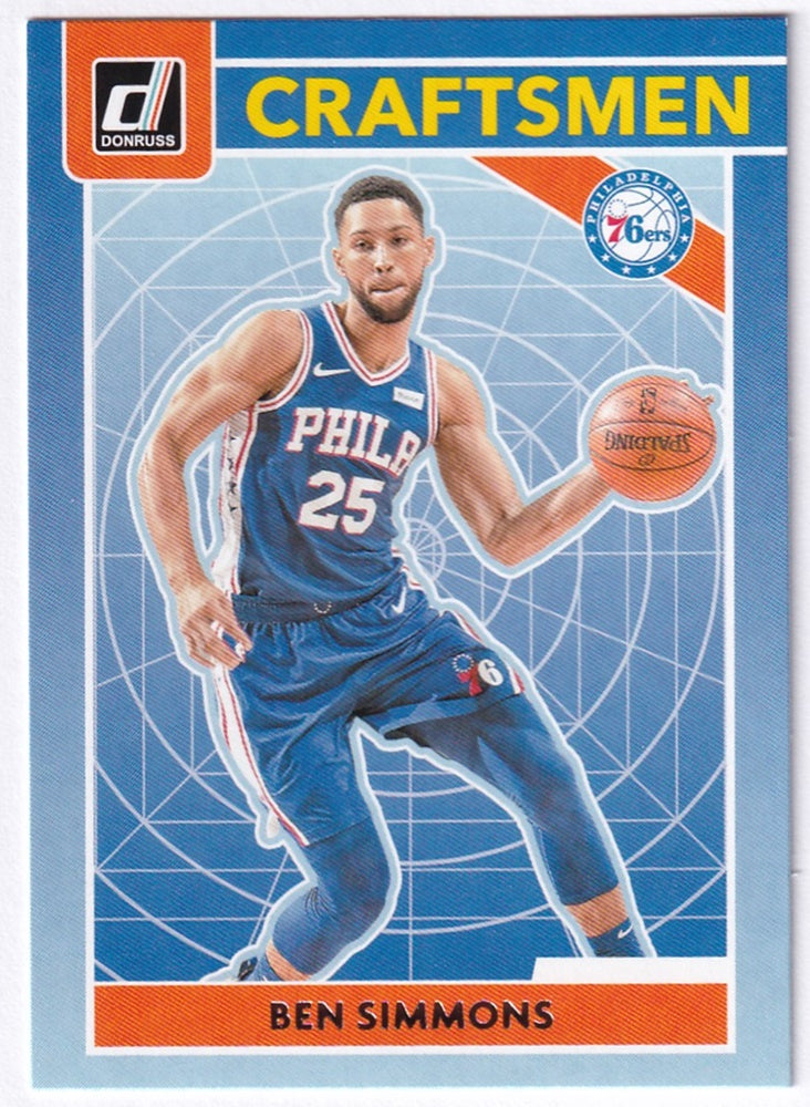 2020-21 Panini Donruss Craftsmen Ben Simmons 76ers #11