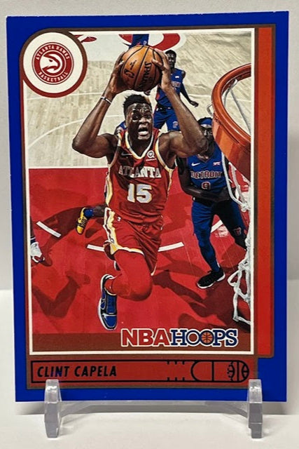 2021-22 Panini Hoops Blue Clint Capela Hawks #158