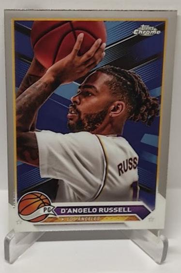 2024 Topps Chrome D'Angelo Russell Los Angeles #58