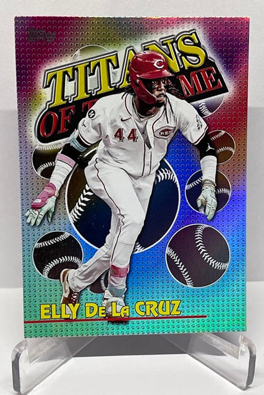 2026 Topps Series 1 Titans of the Game Elly De La Cruz Reds #5