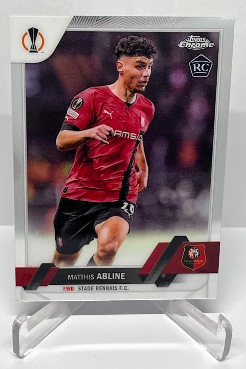 2023 Topps Chrome UEFA RC Matthis Abline Stade Rennais #167