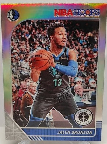 2019-20 Panini Hoops Silver Prizm Jalen Brunson Mavericks #42