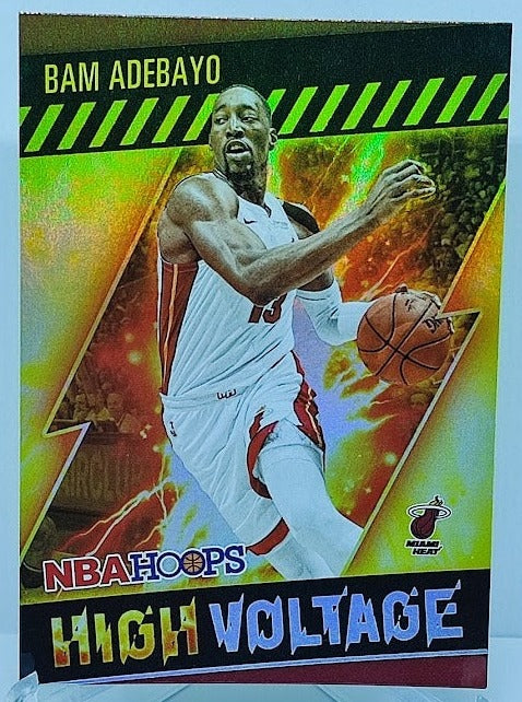 2020-21 Panini Hoops High Voltage Holo Bam Adebayo Miami #20