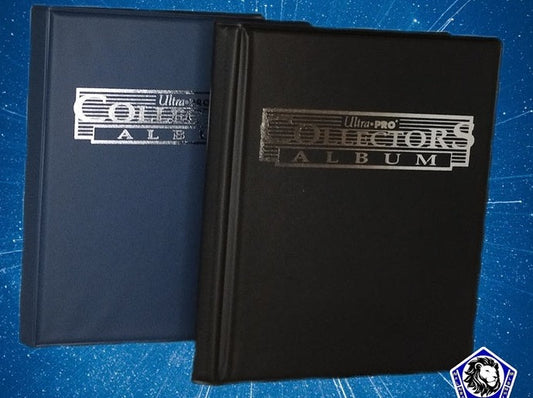 Ultra Pro 4 Pocket Collectors Album für bis zu 80 Karten schwarz/blau