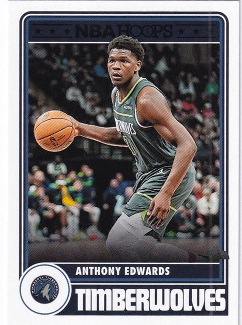 2023-24 Panini Hoops Tribute Anthony Edwards Timberwolves #286