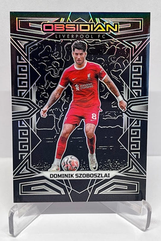 2023-24 Panini Obsidian Dominik Szoboszlai Liverpool 068/120 #63