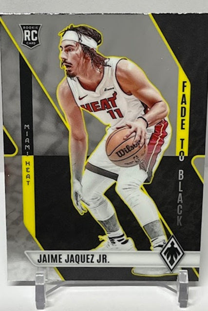 2023-24 Panini Phoenix Fade to Black RC Jaime Jaquez Miami #2