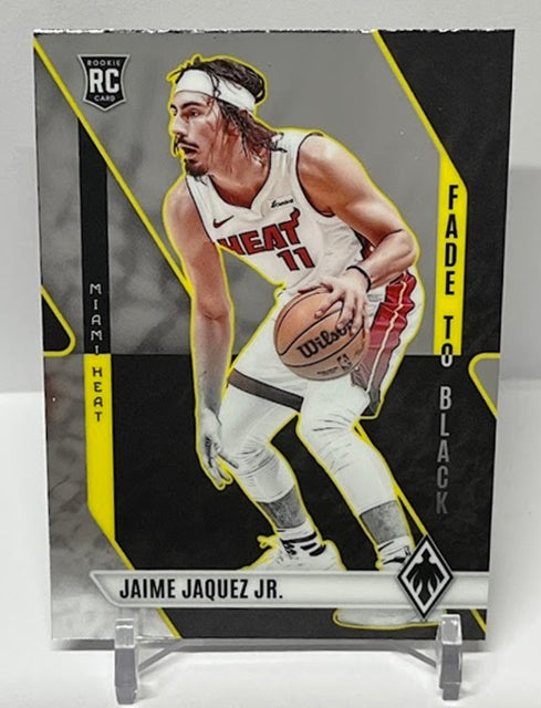 2023-24 Panini Phoenix Fade to Black RC Jaime Jaquez Miami #2