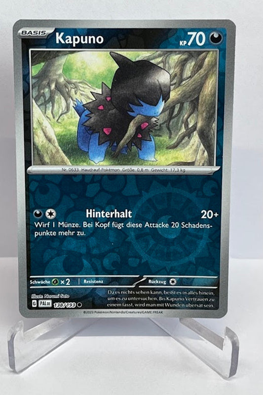 Pokemon Karmesin & Purpur Kapuno 138/193 Deutsch #99