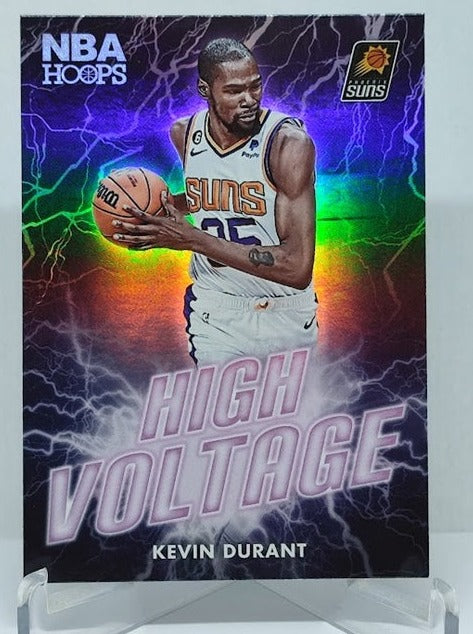 2023-24 Panini Hoops High Voltage Holo Kevin Durant Suns #17