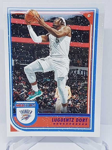 2022-23 Panini Hopps Winter Purple Luguentz Dort OKC Thunder #202