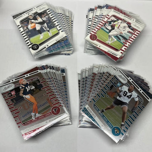 2024 Panini Absolute NFL Complete Set 1-200 Base & RC *3