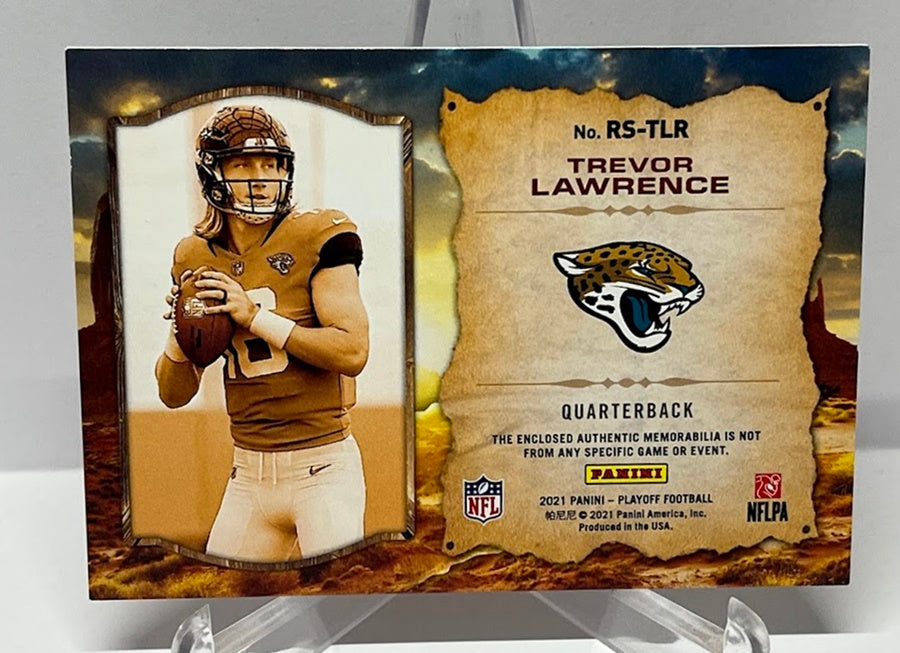 2021 Panini Playoff Rookie Stallions RC Trevor Lawrence Jaguars *4