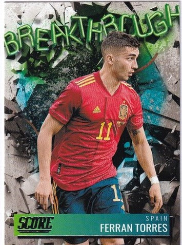 2021-22 Panini Score FIFA Ferran Torres #16