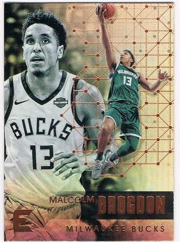 2017-18 Panini Essentials Malcolm Brogdon Bucks #14