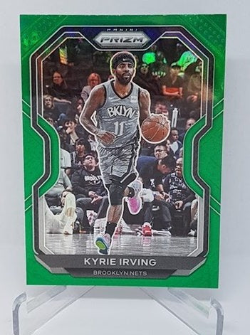 2020-21 Panini Prizm Green Prizm Kyrie Irving Nets #139