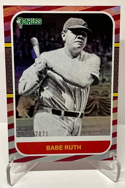 2021 Panini Donruss Babe Ruth New York 0026/2021 #228 *4