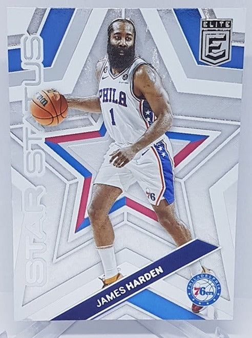 2022-23 Panini Elite Star Status James Harden 76ers #4