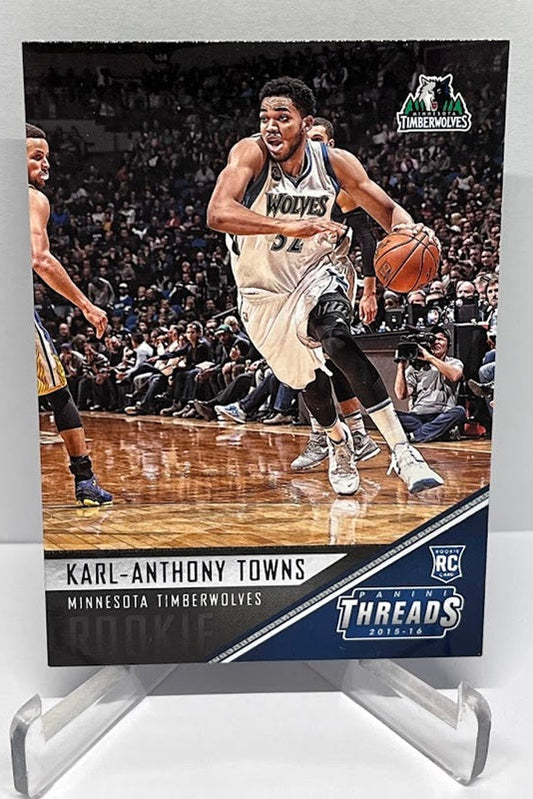 2015-16 Panini Threads RC Karl-Anthony Towns Minnesota Timberwolves #184