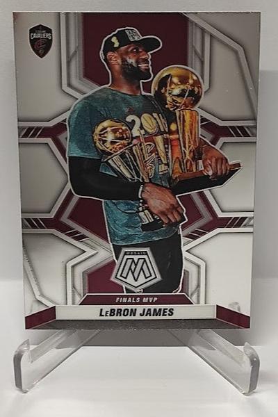 2021-22 Panini Mosaic Finals MVP LeBron James Cavaliers #298