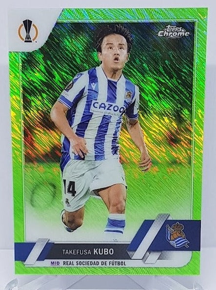 2023 Topps Chrome UEFA Europa League Takefusa Kubo 116/399