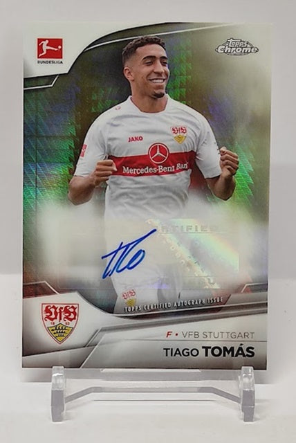 2022-23 Topps Chrome Auto Tiago Tomas VFB Stuttgart 152/165