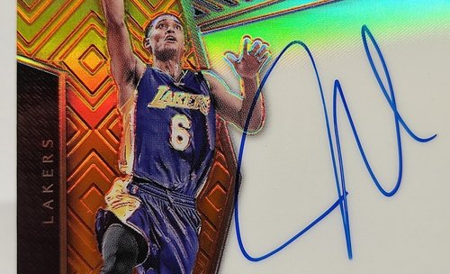 2016-17 Panini Select Prizm Jordan Clarkson LA Lakers 40/60 #36