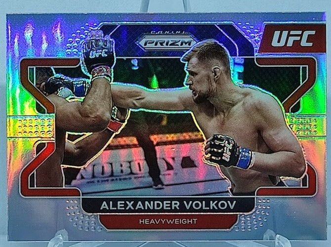 2022 Panini Prizm UFC Silver Prizm Alexander Volkov #45