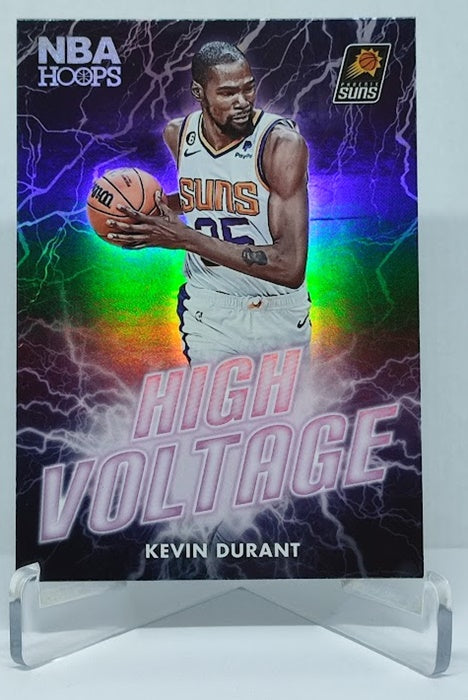 2023-24 Panini Hoops High Voltage Holo Kevin Durant Suns #17