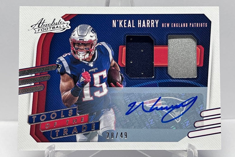 2020 Panini Absolute Tools of the Trade N'Keal Harry Patriots 28/49