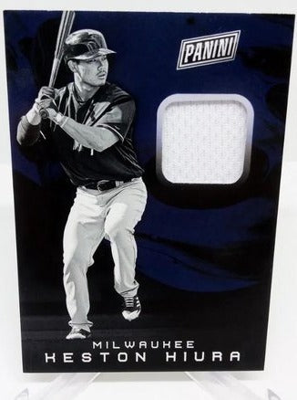 2019 Panini The National Jersey Keston Hiura Milwaukee