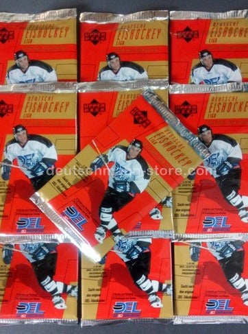 10 x 2000-01 Upper Deck DEL Hockey Pack
