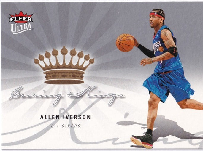 2006-07 Fleer Ultra Scoring Kings Allen Iverson 76ers