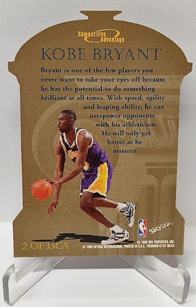 1998 Skybox Premium Competitive Advantage Kobe Bryant Lakers #2 *2