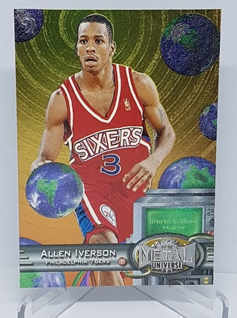 1997 Skybox International Metal Universe Allen Iverson 76ers #20
