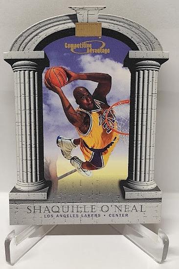 1998 Skybox Premium Competitive Advantage Shaquille O'Neal Lakers #4