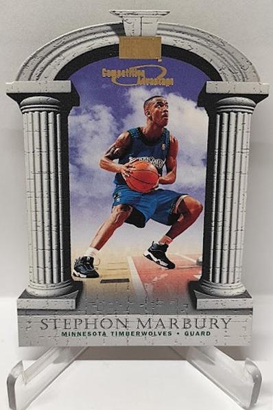 1998 Skybox Premium Competitive Advantage Stephon Marbury Minnesota #5 *2