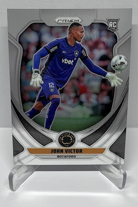 2025 Panini Prizm FIFA Club World Cup RC John Victor Botafogo #55