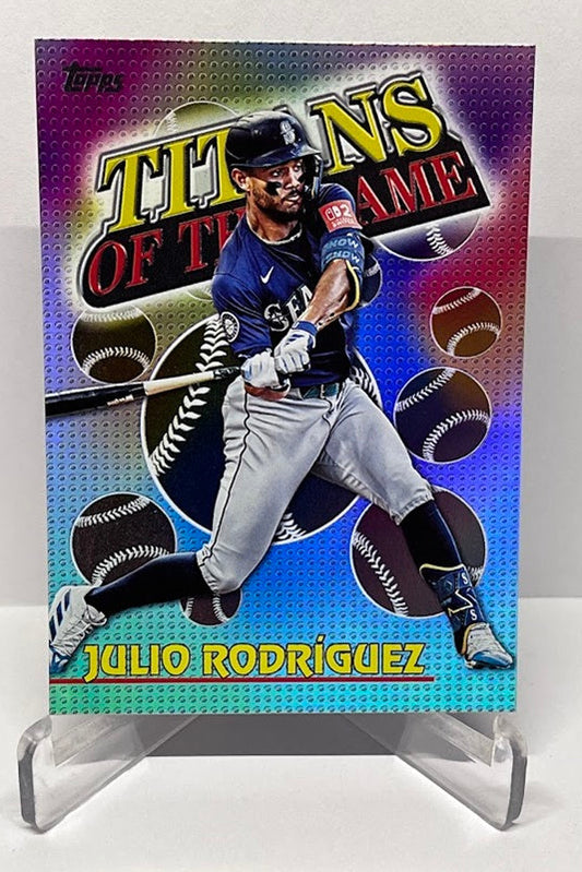 2026 Topps Series 1 Titans of the Game Julio Rodriguez Seattle Mariners #20
