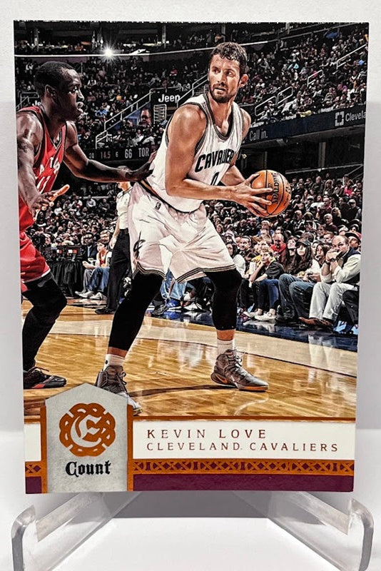 2016-17 Panini Excalibur Count Kevin Love Cleveland Cavaliers #34