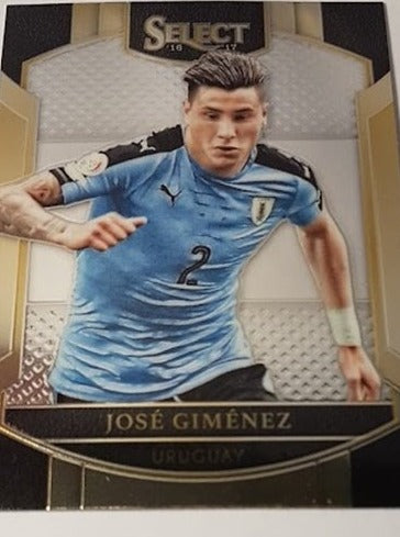 2016-17 Panini Select Jose Gimenez Uruguay #36